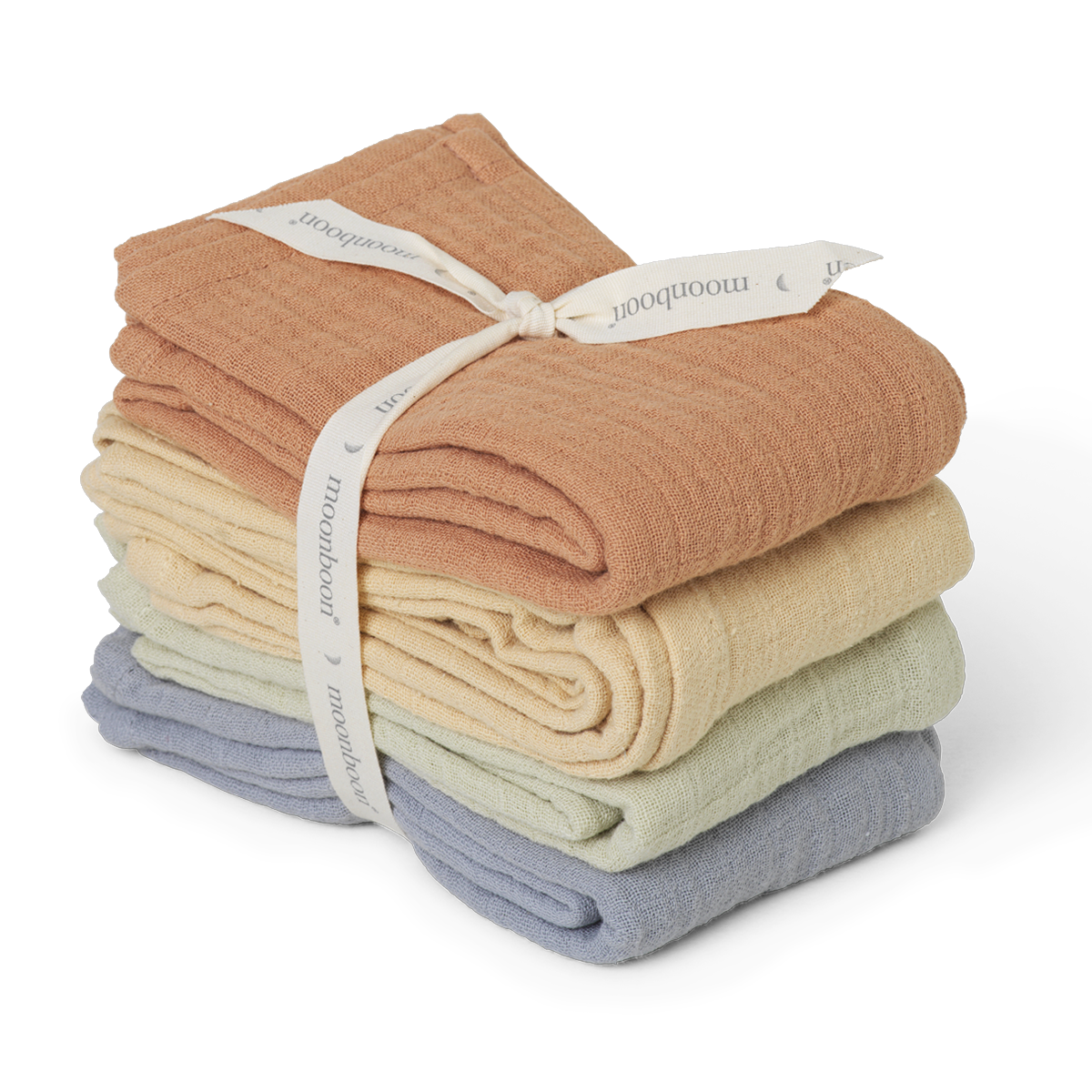 Organic muslins (4 pack)