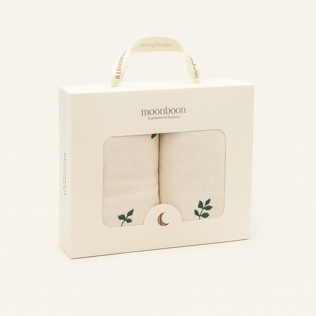 Organic muslins (2 pack)