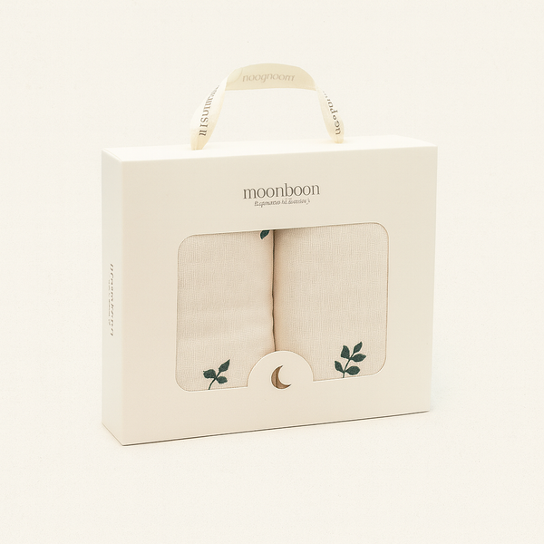 Organic muslins (2 pack)