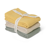 Organic muslins (3 pack)